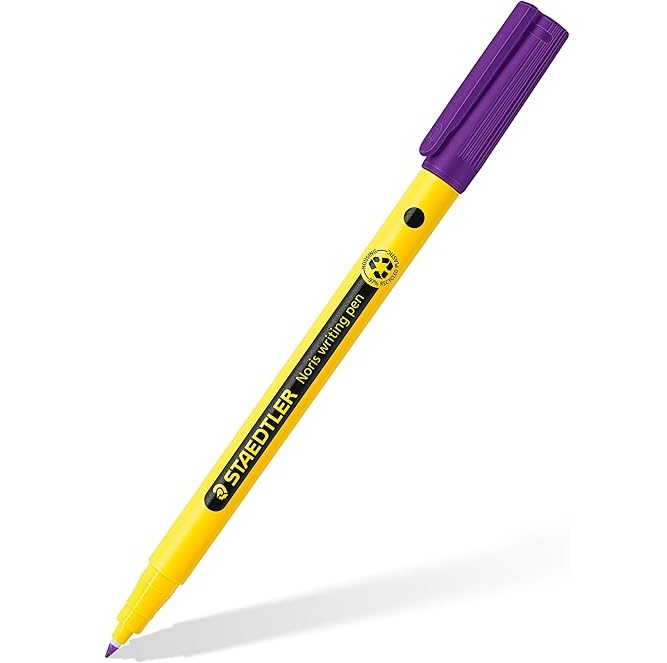 Staedtler Noris Writing Pen (0.6 mm, felt tip) (Violet, Single)